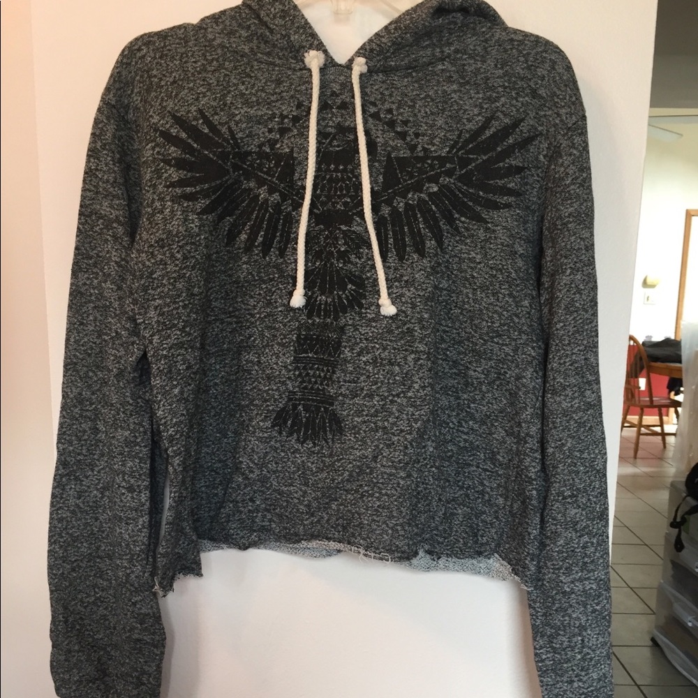 Cropped hoodie